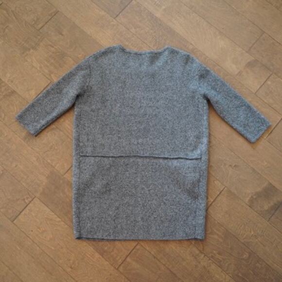 Alexander McQueenPullover Sweater Gray Womens SZ M Rabbit/Sable/Wool - Picture 2 of 7